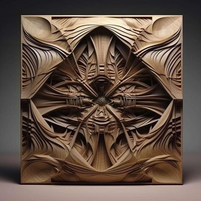 نموذج ثلاثي الأبعاد لآلة CNC 3D Art 